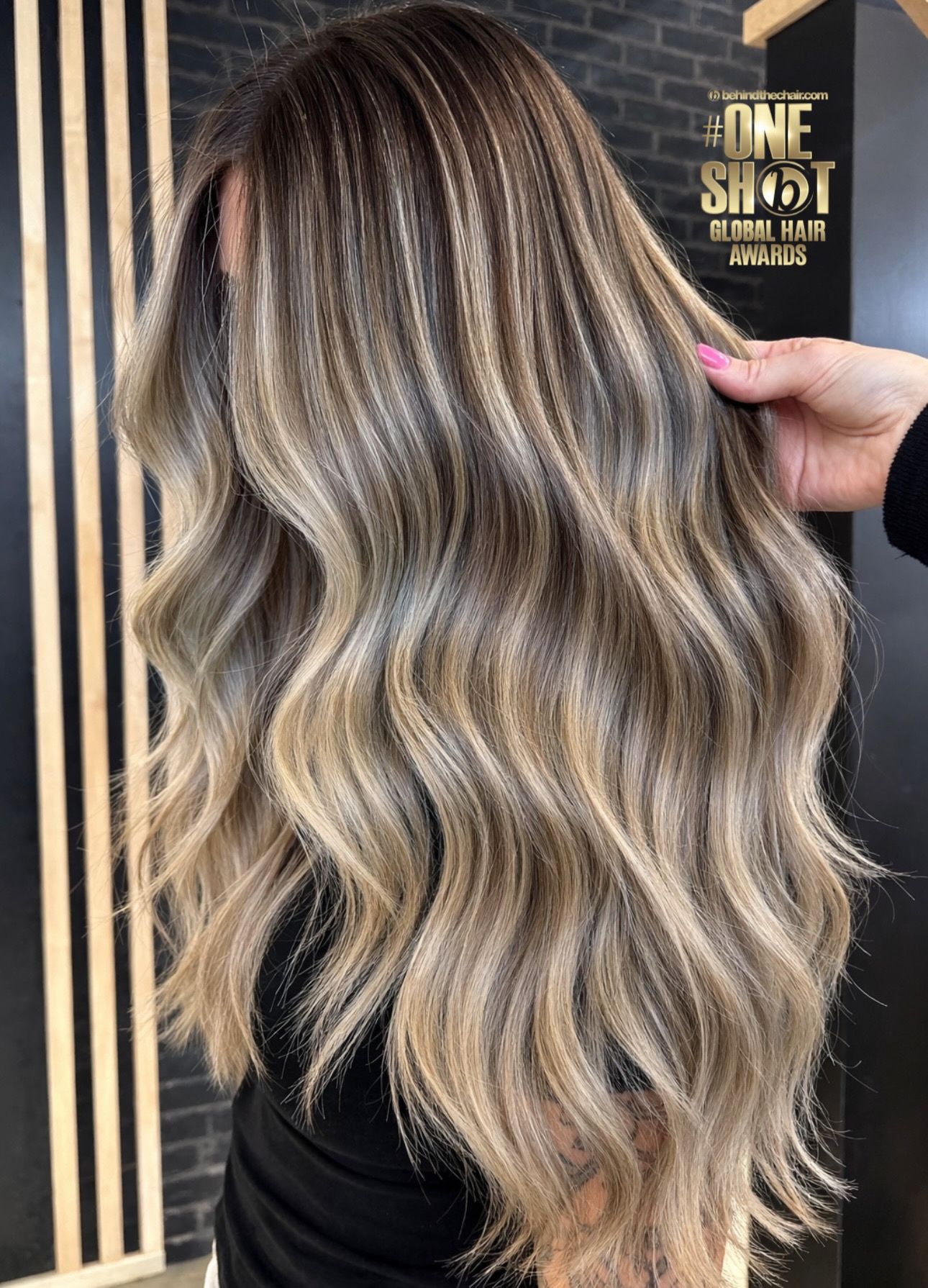 CarolAnn Armine — Cool Balayage ONESHOT Hair Awards entry