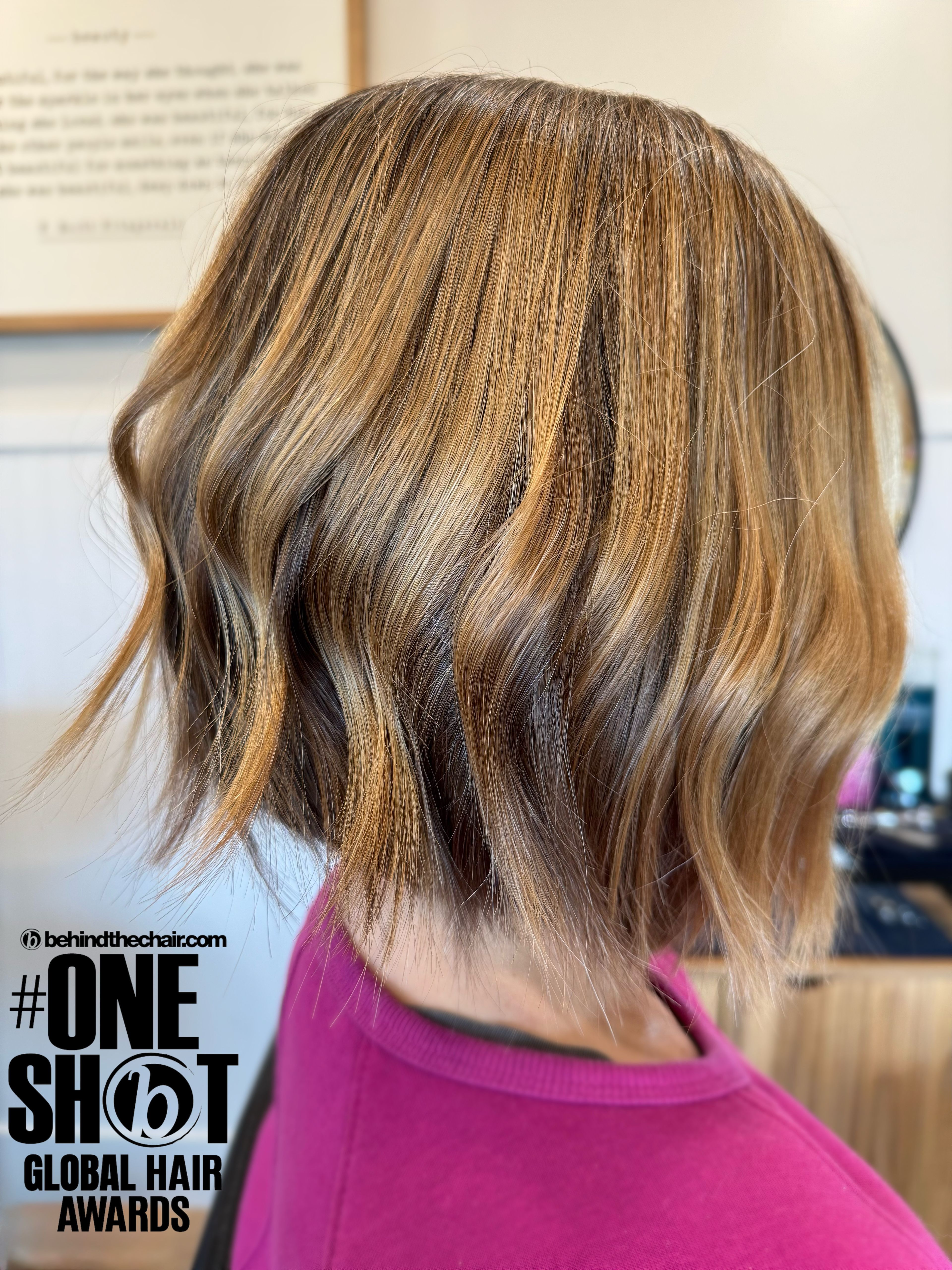Elisha Tozer — Bob/Lob ONESHOT Hair Awards entry