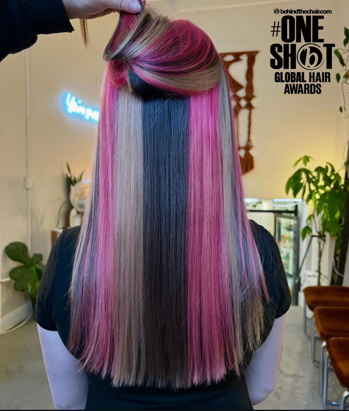 Bri Chiu — Color Blocking ONESHOT Hair Awards entry