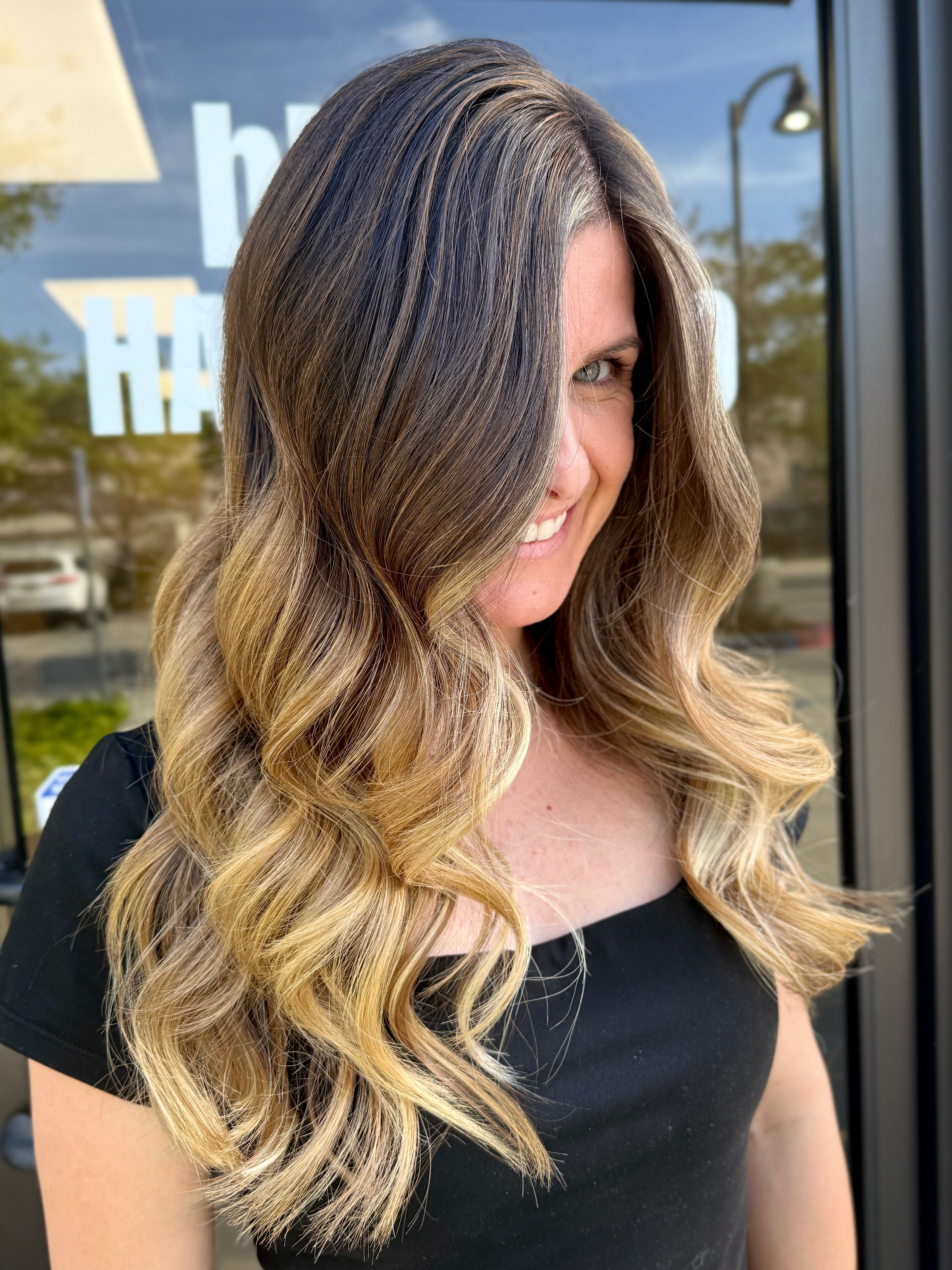 Lindsay Taddeo — Warm Balayage ONESHOT Hair Awards entry
