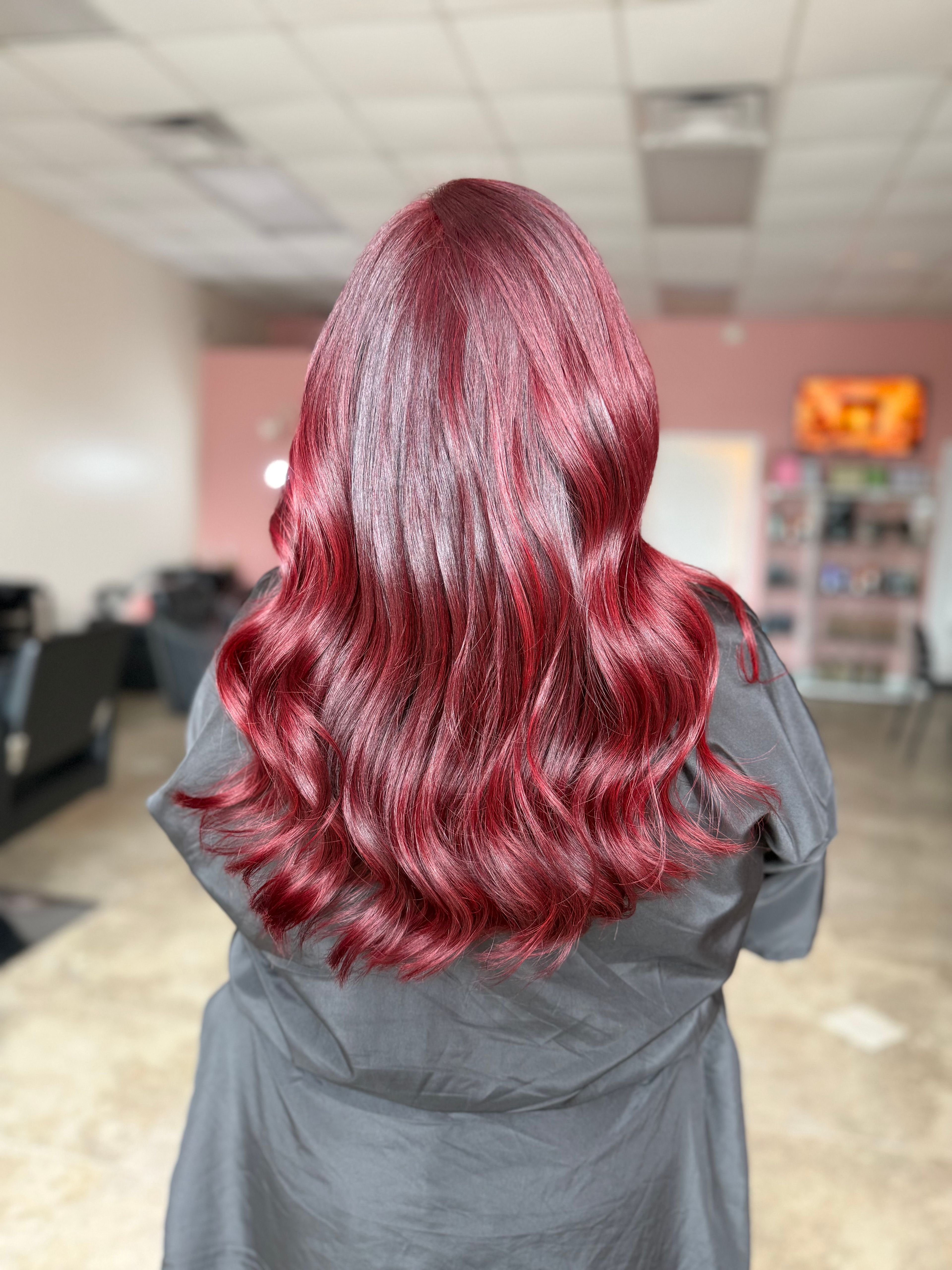 Hilda Lopez — Reds ONESHOT Hair Awards entry