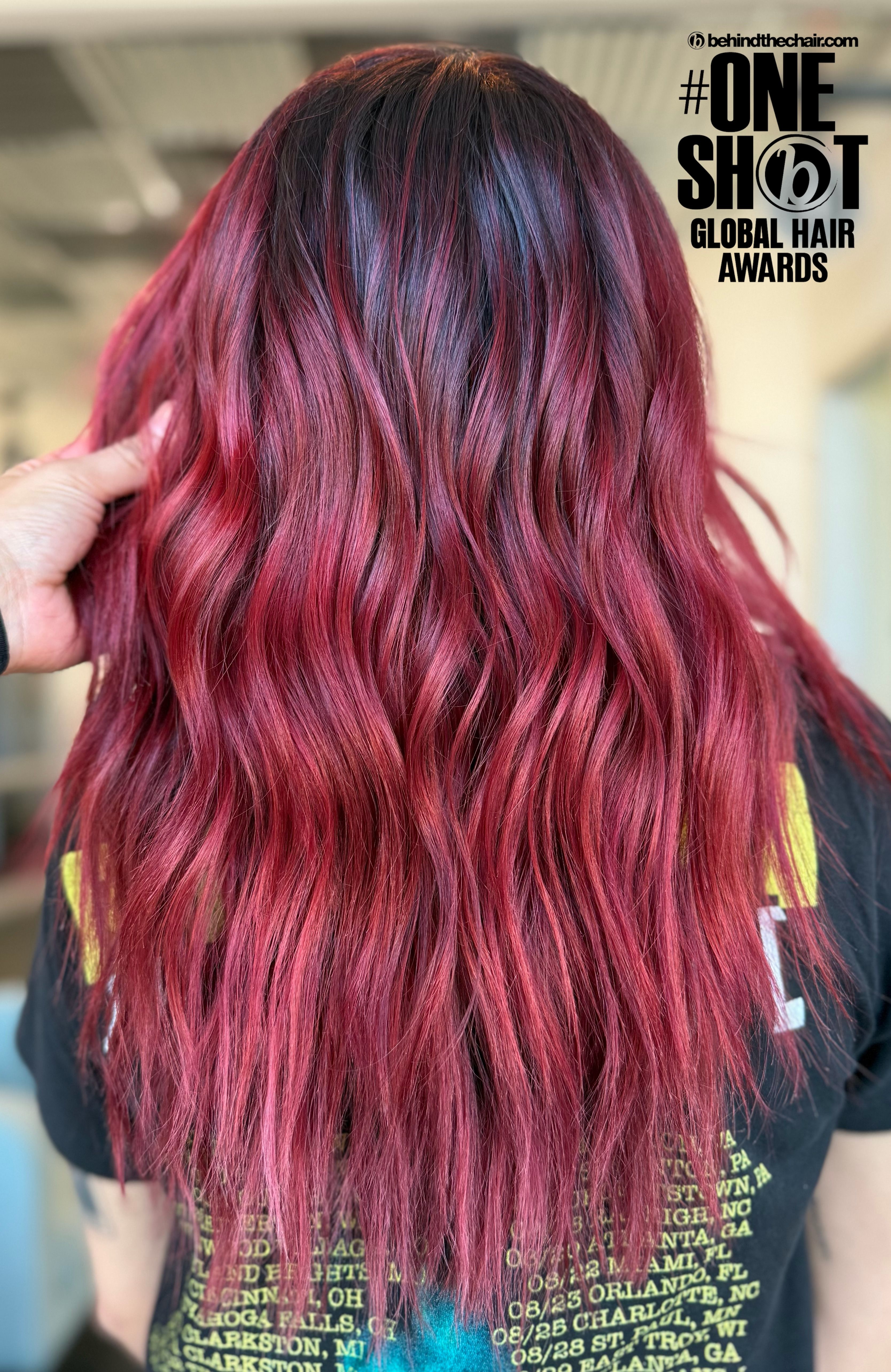 Wendy Acevedo — Reds ONESHOT Hair Awards entry