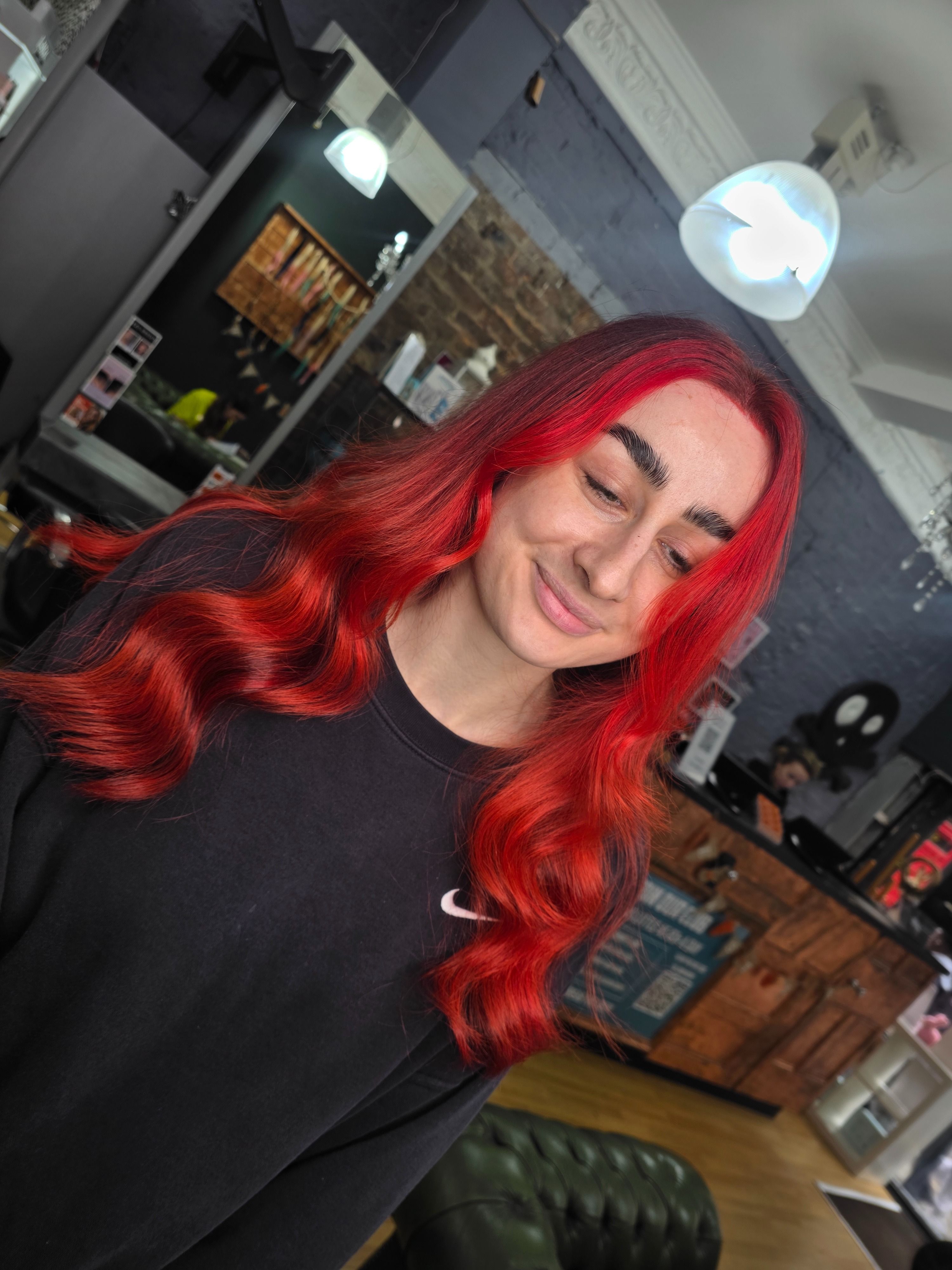 Frankie Lamb — Reds ONESHOT Hair Awards entry