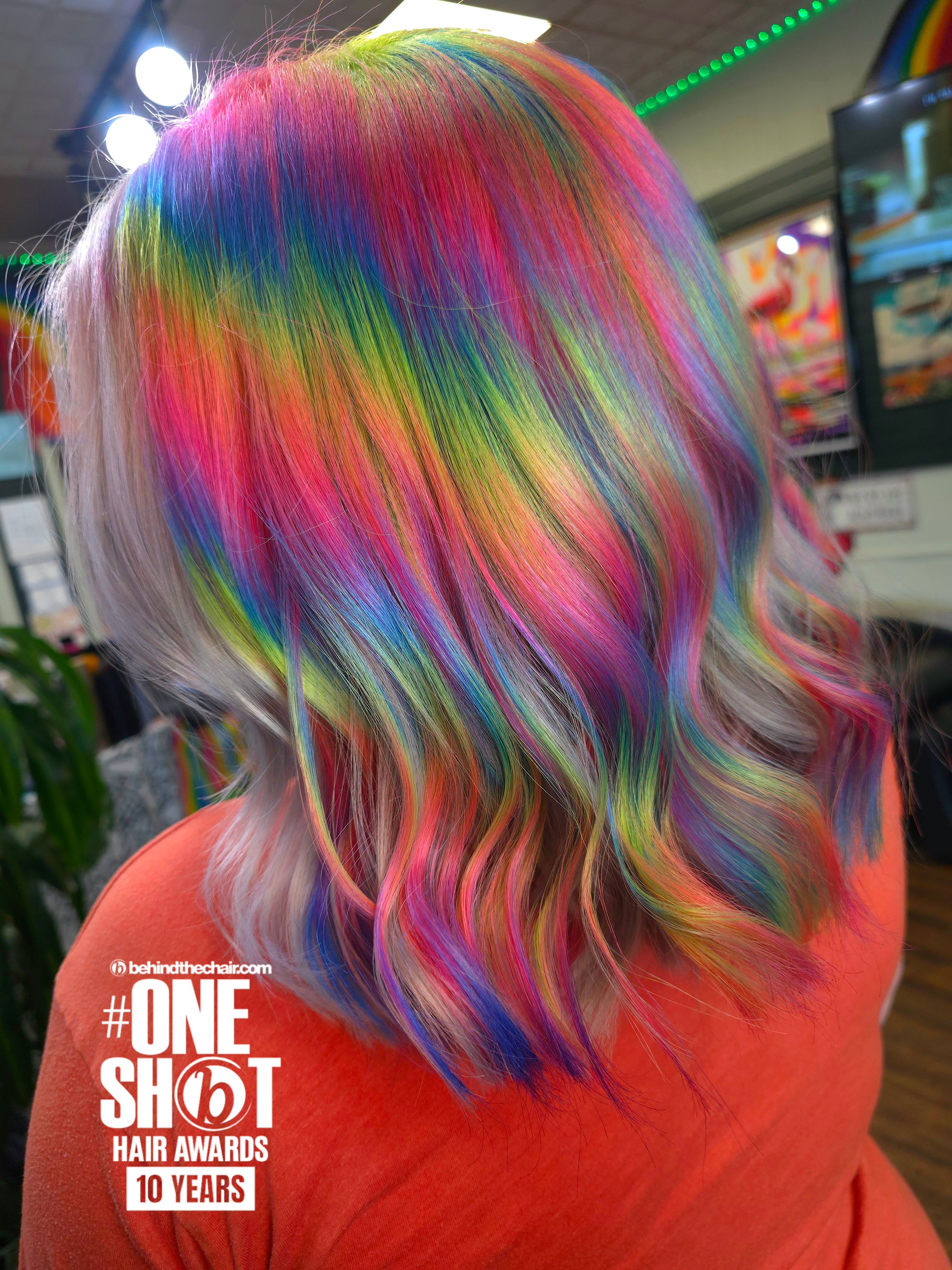 Stephanie Gomez — Creative Color ONESHOT Hair Awards entry