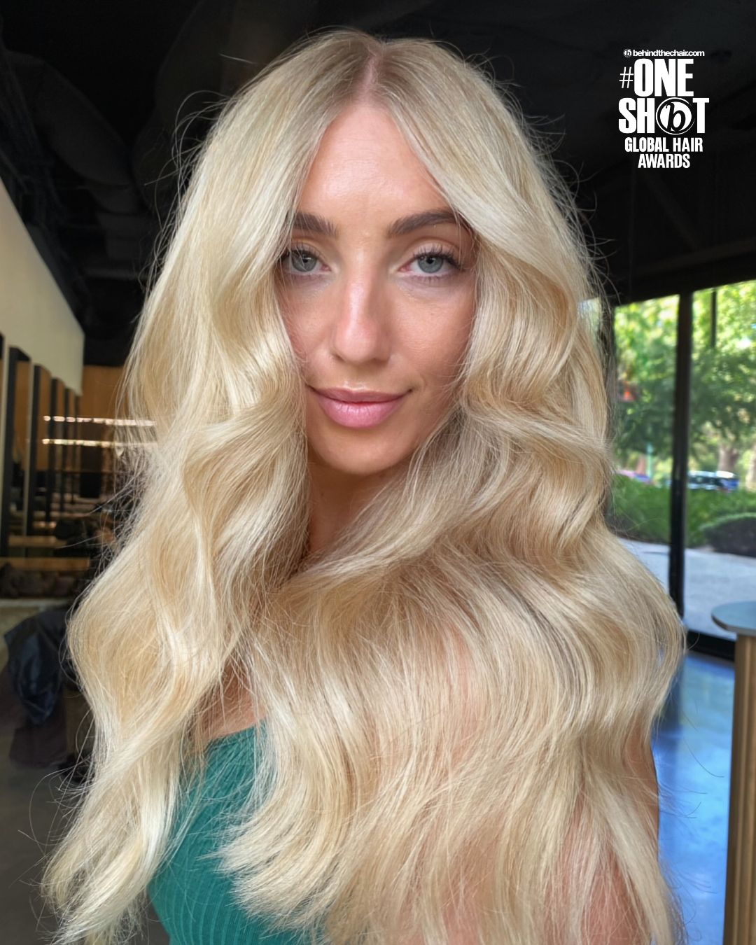 Emily Baker-Gumina — Blondes ONESHOT Hair Awards entry