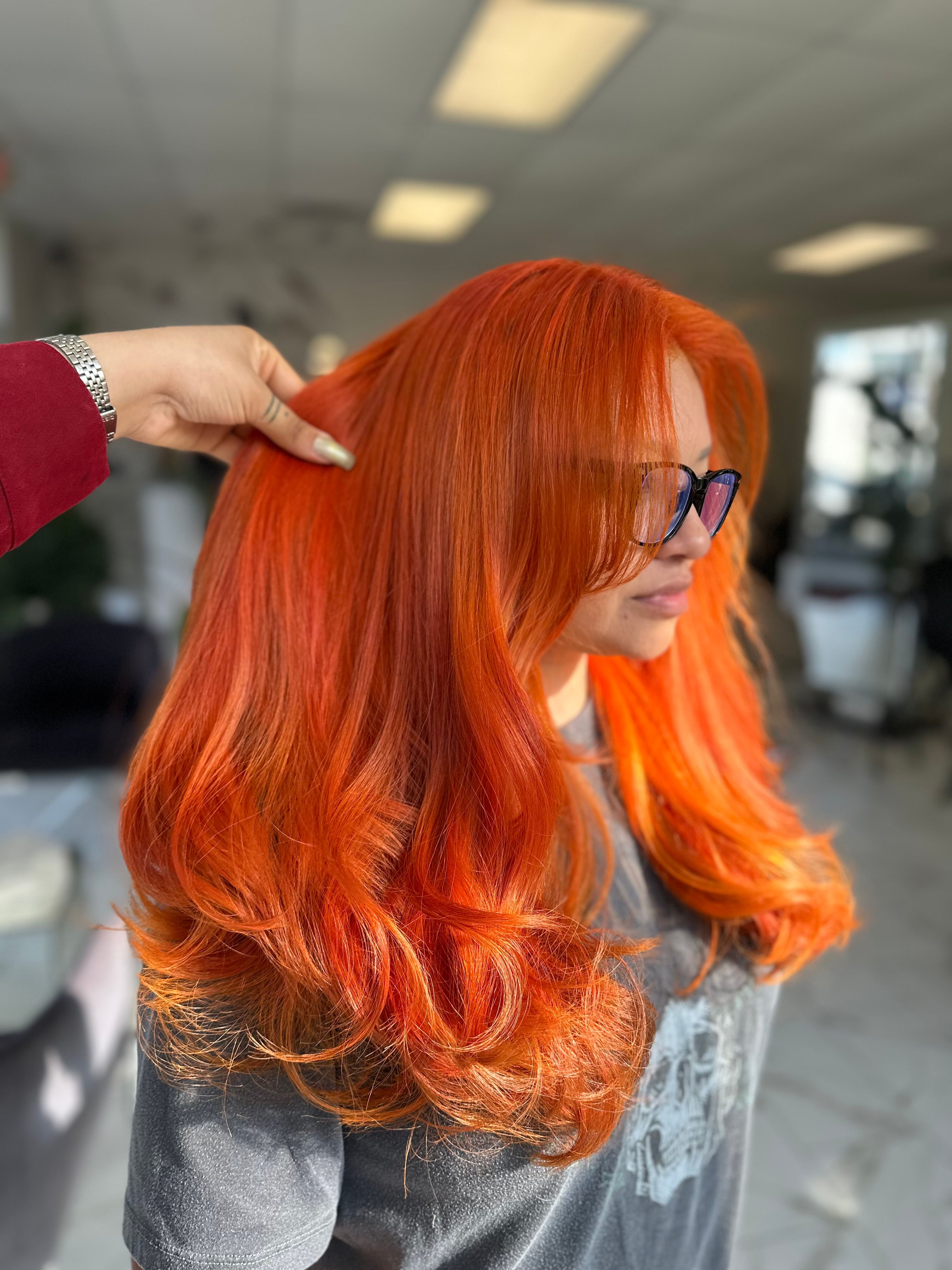 Izamar Pimentel — Reds ONESHOT Hair Awards entry