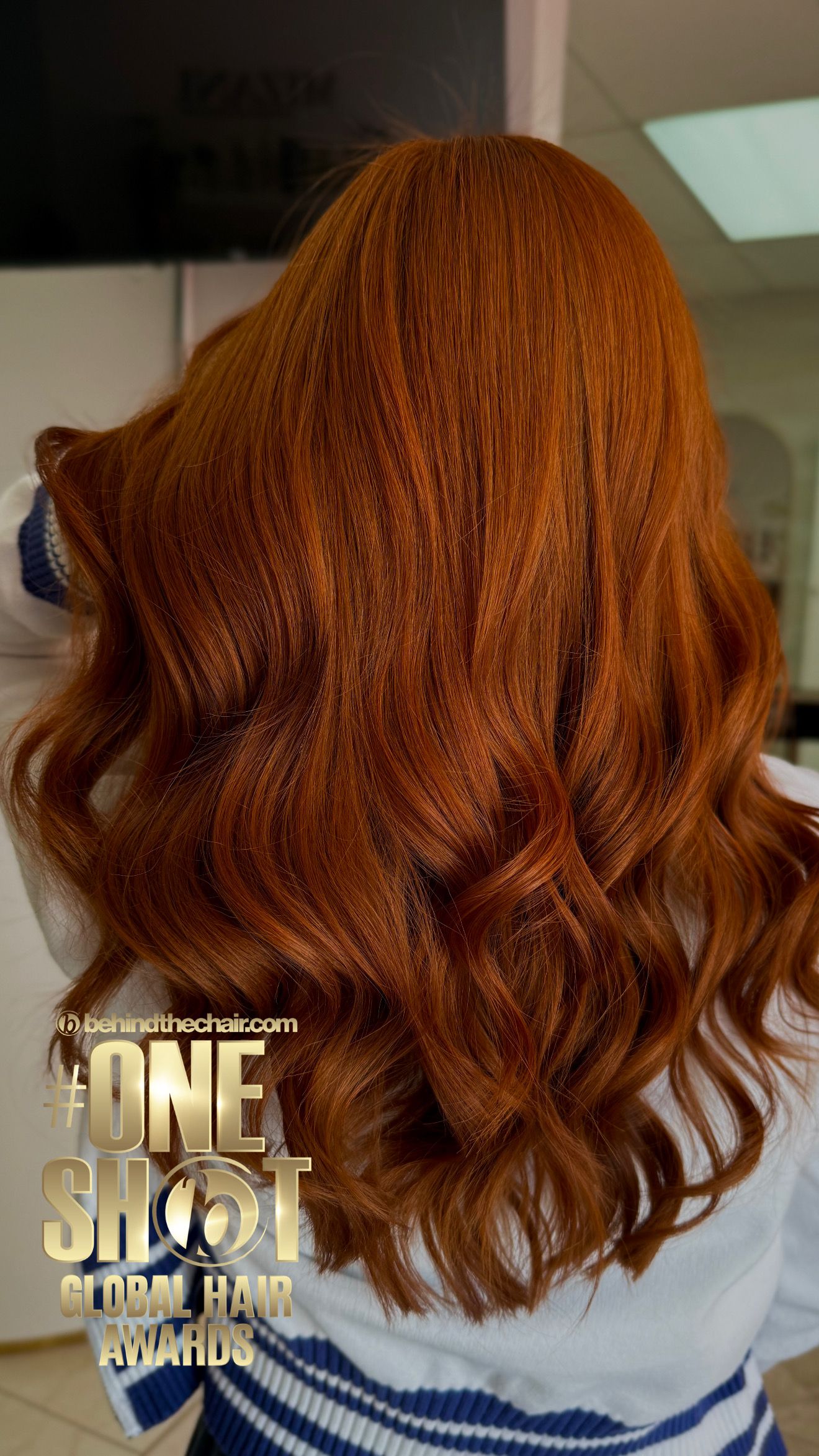 Lorena Echevarria — Reds ONESHOT Hair Awards entry