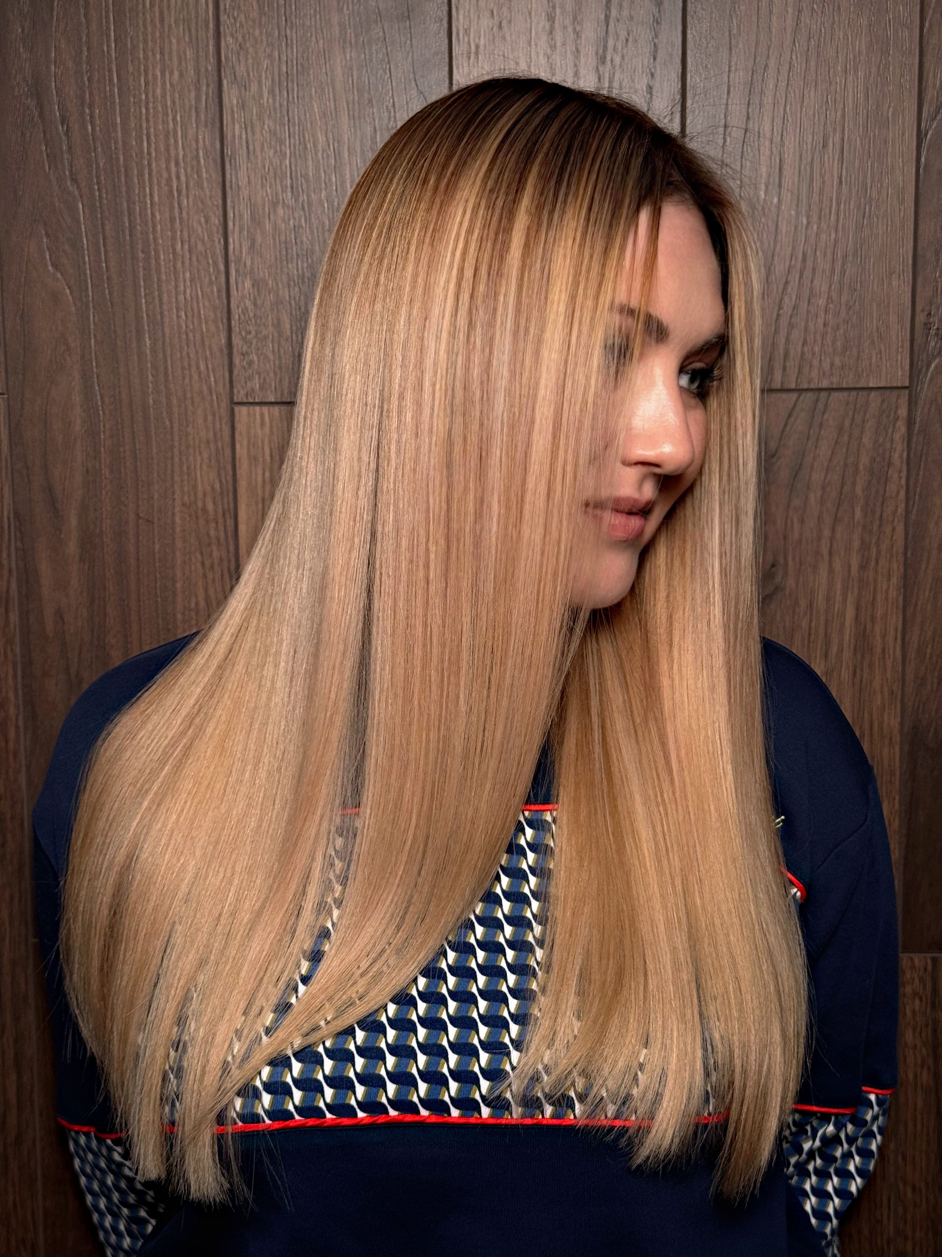 Elena Gritsenko — Warm Balayage ONESHOT Hair Awards entry