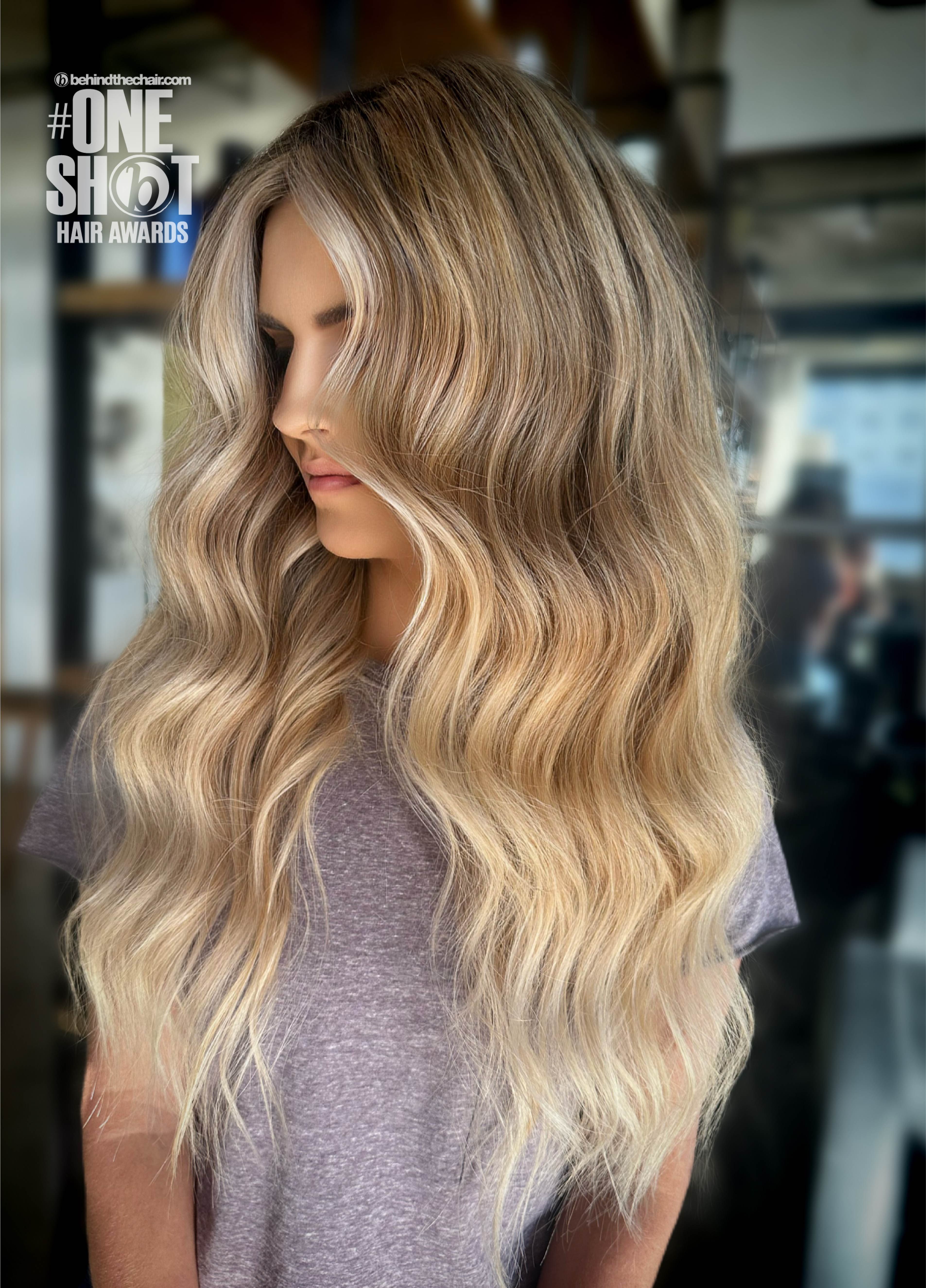 Bridgett Ramirez — Warm Balayage ONESHOT Hair Awards entry