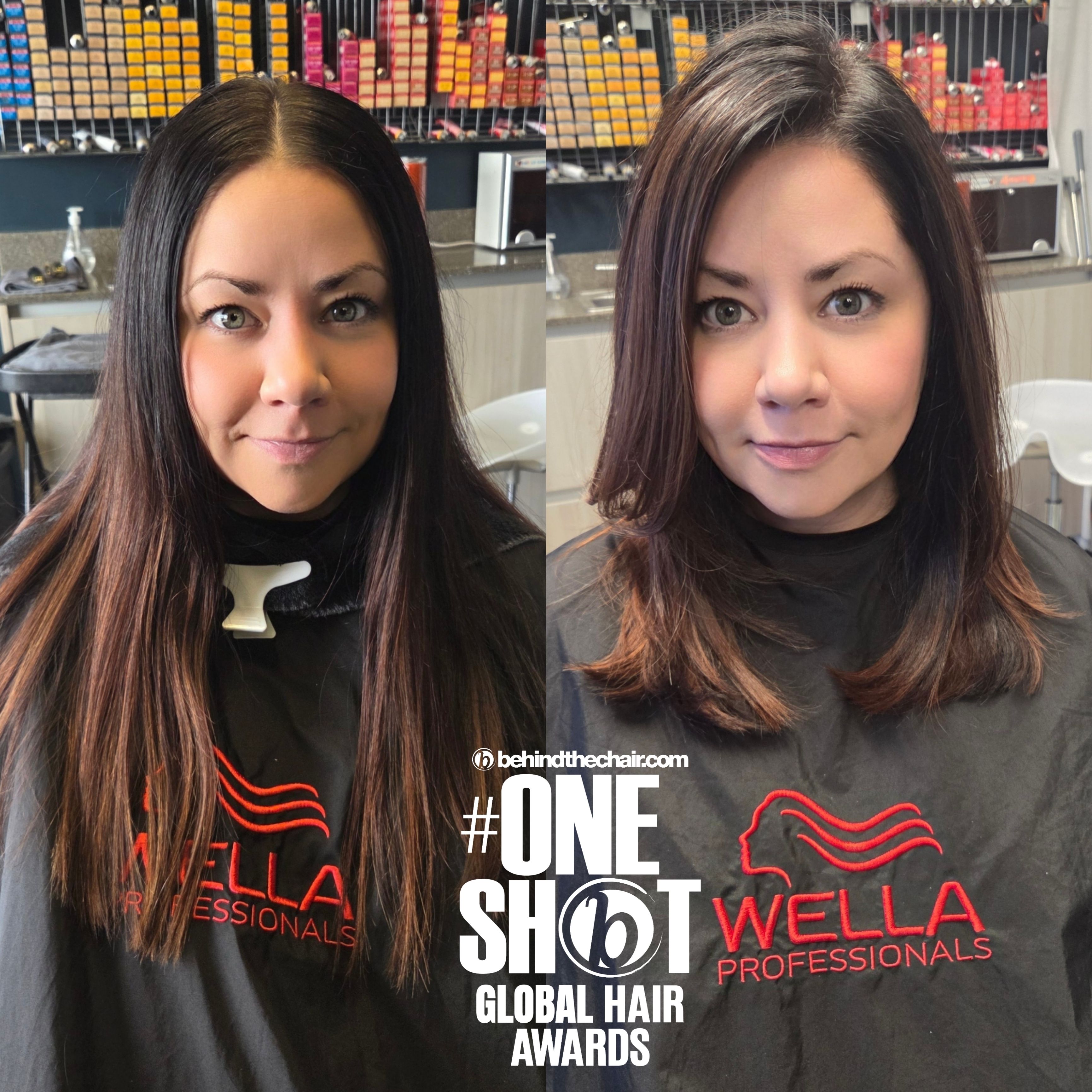 Michelle Arms — Cut Transformation ONESHOT Hair Awards entry