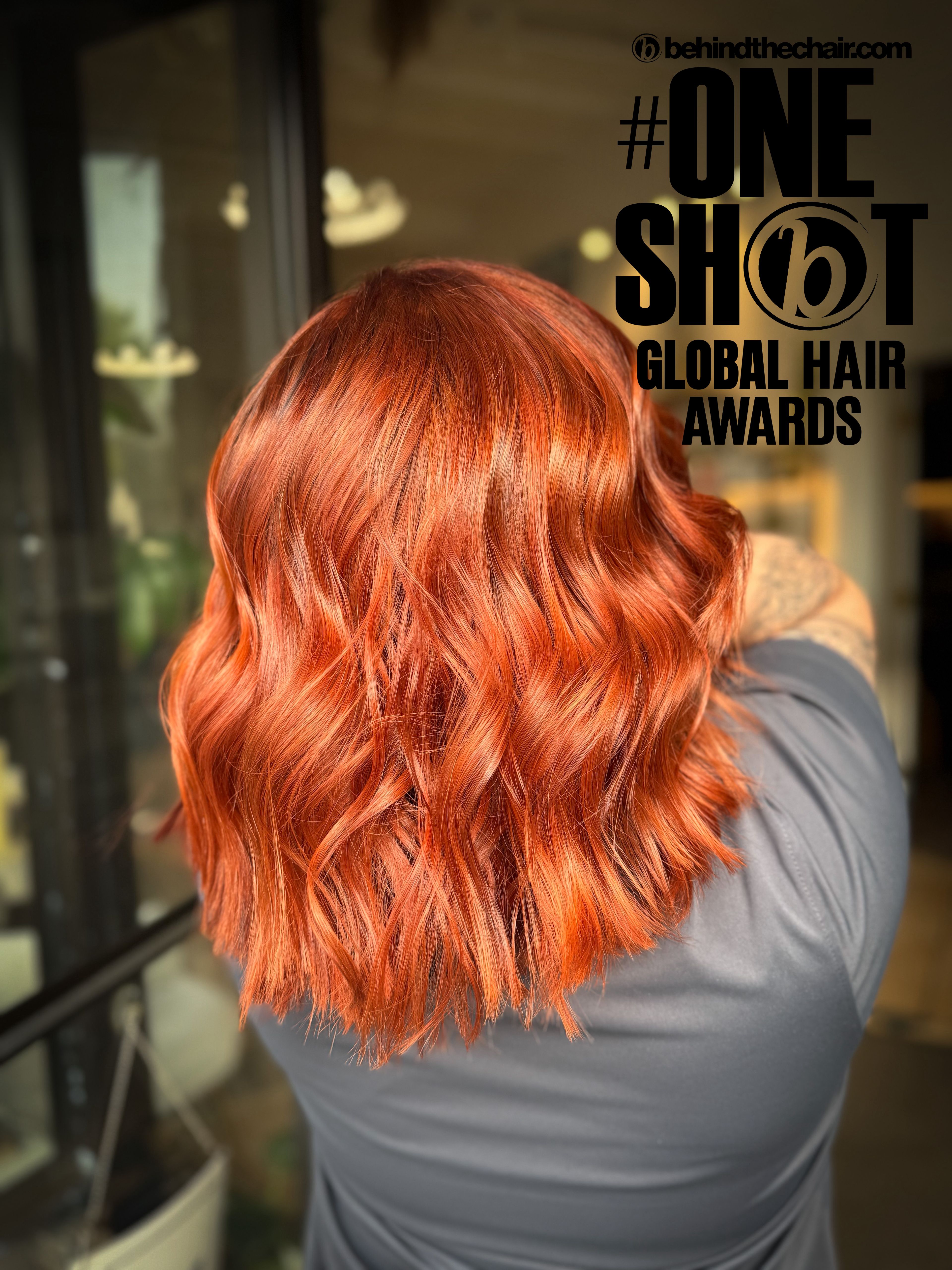 Cheyenne Baker — Reds ONESHOT Hair Awards entry