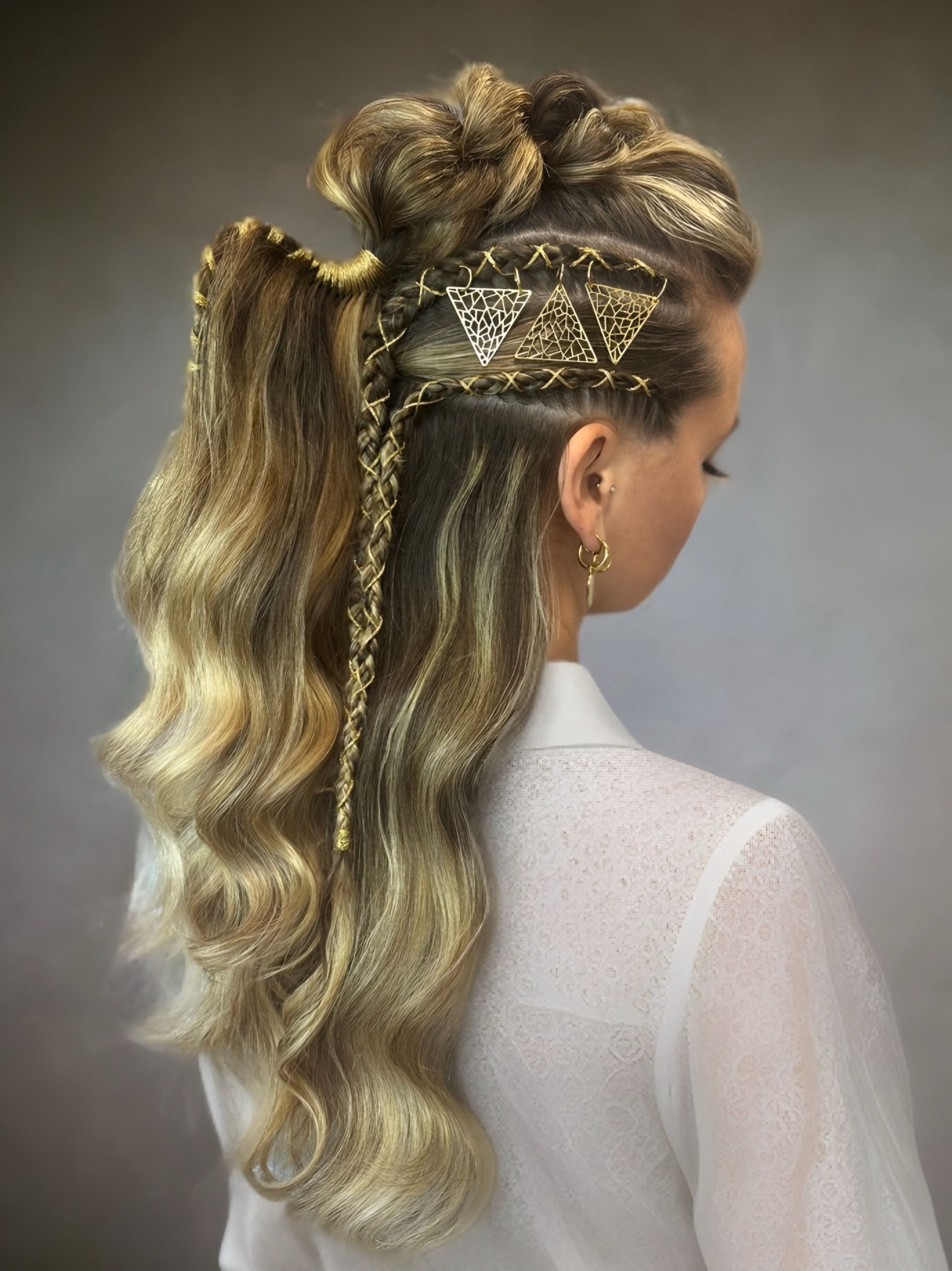 Maaike Damhuis — Intricate Braids & Twists ONESHOT Hair Awards entry