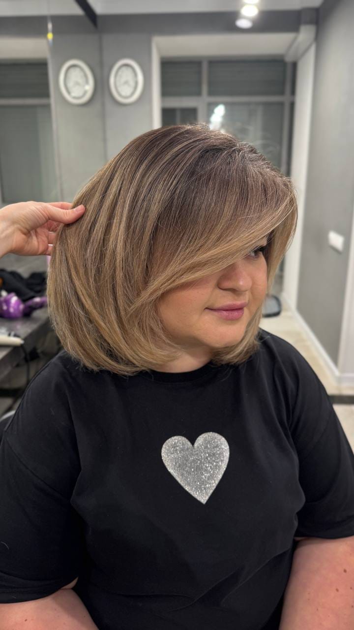 Elena Grishina — Warm Balayage ONESHOT Hair Awards entry