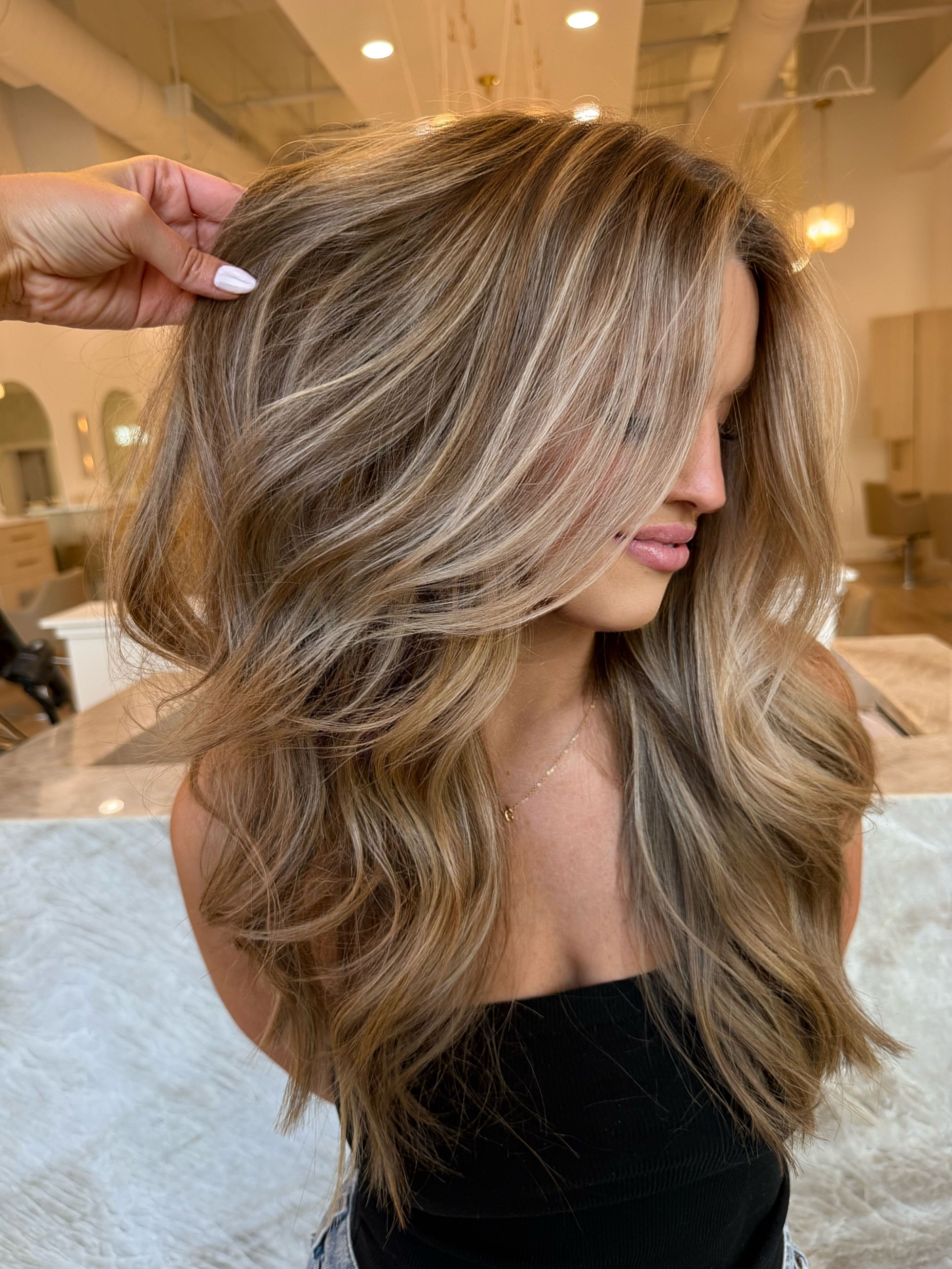 Mallory Galusha — Warm Balayage ONESHOT Hair Awards entry