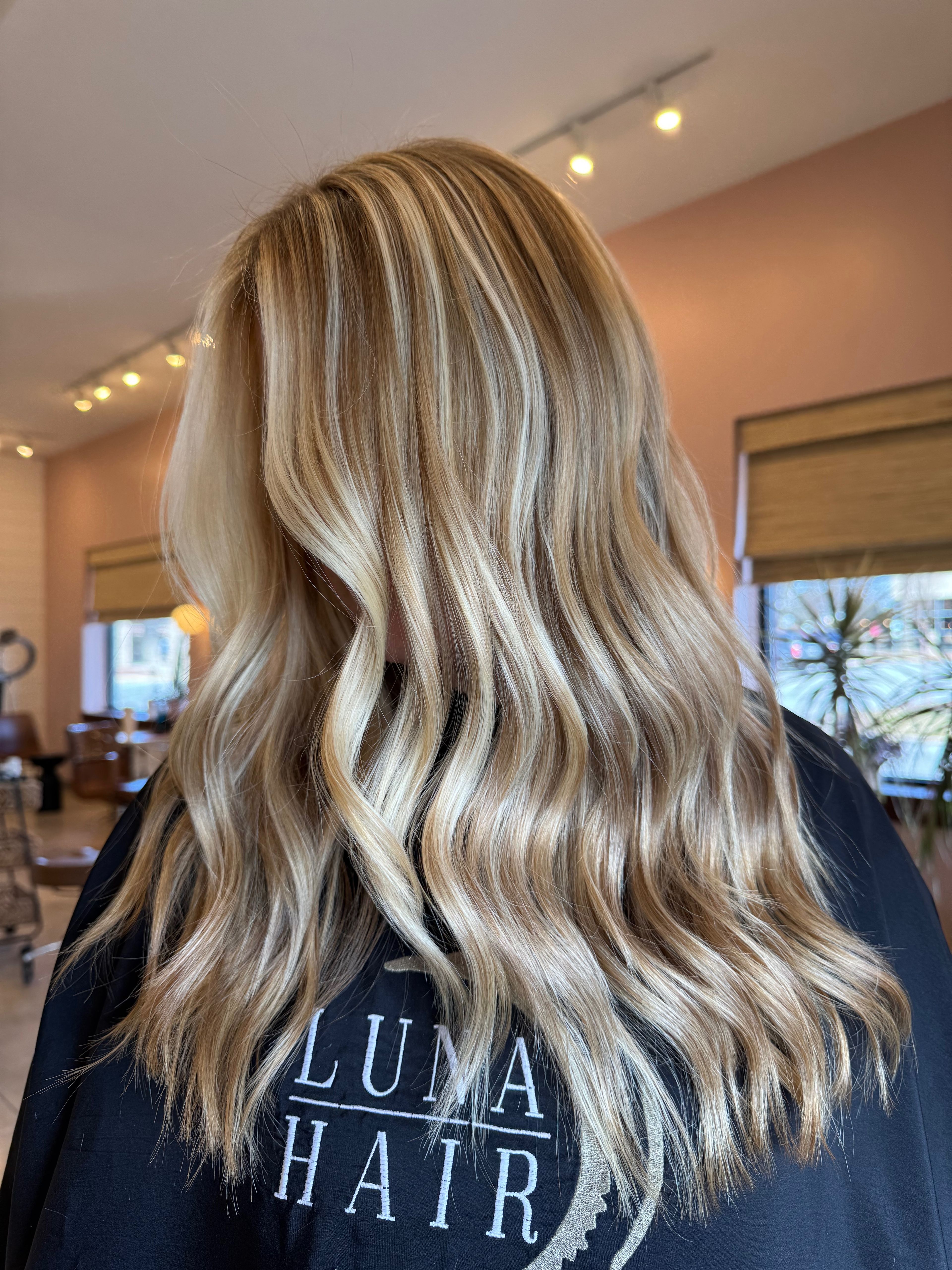 Marie Daniels — Warm Balayage ONESHOT Hair Awards entry