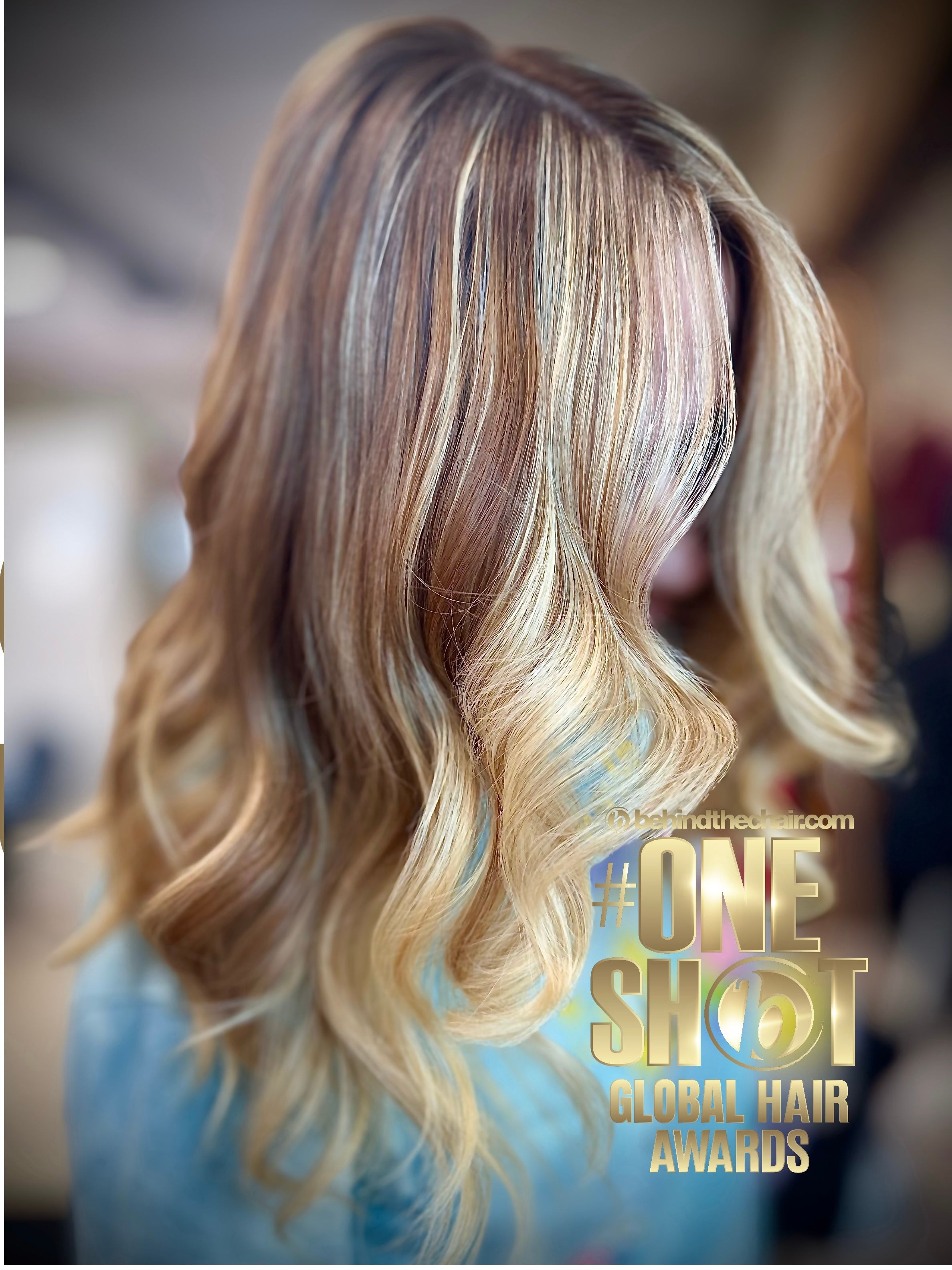 Madelin Rosado — Warm Balayage ONESHOT Hair Awards entry