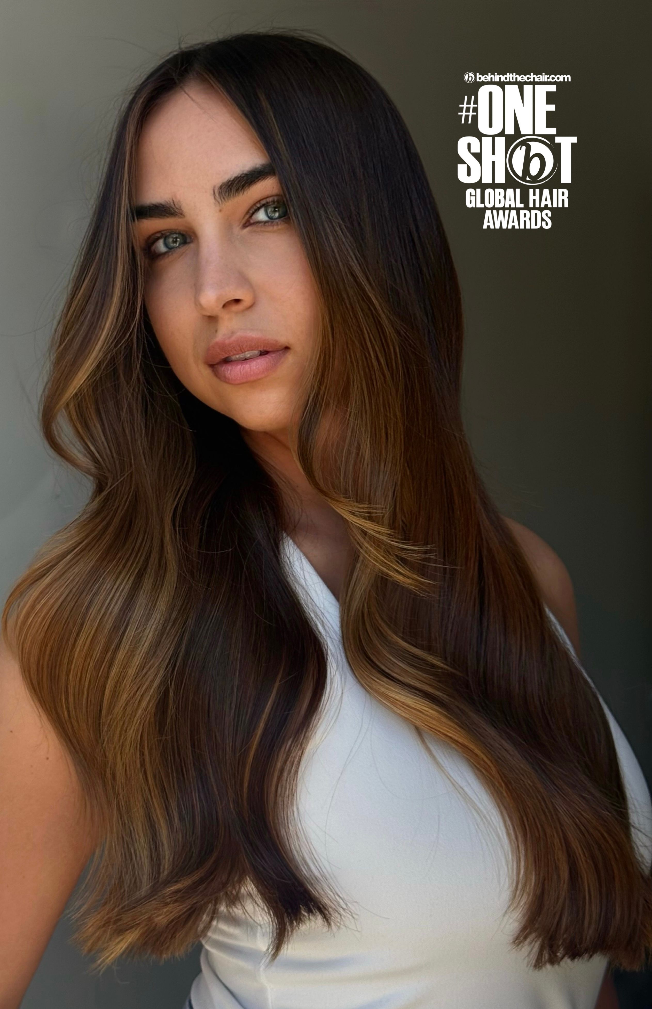 Mary Davis — Brunettes ONESHOT Hair Awards entry