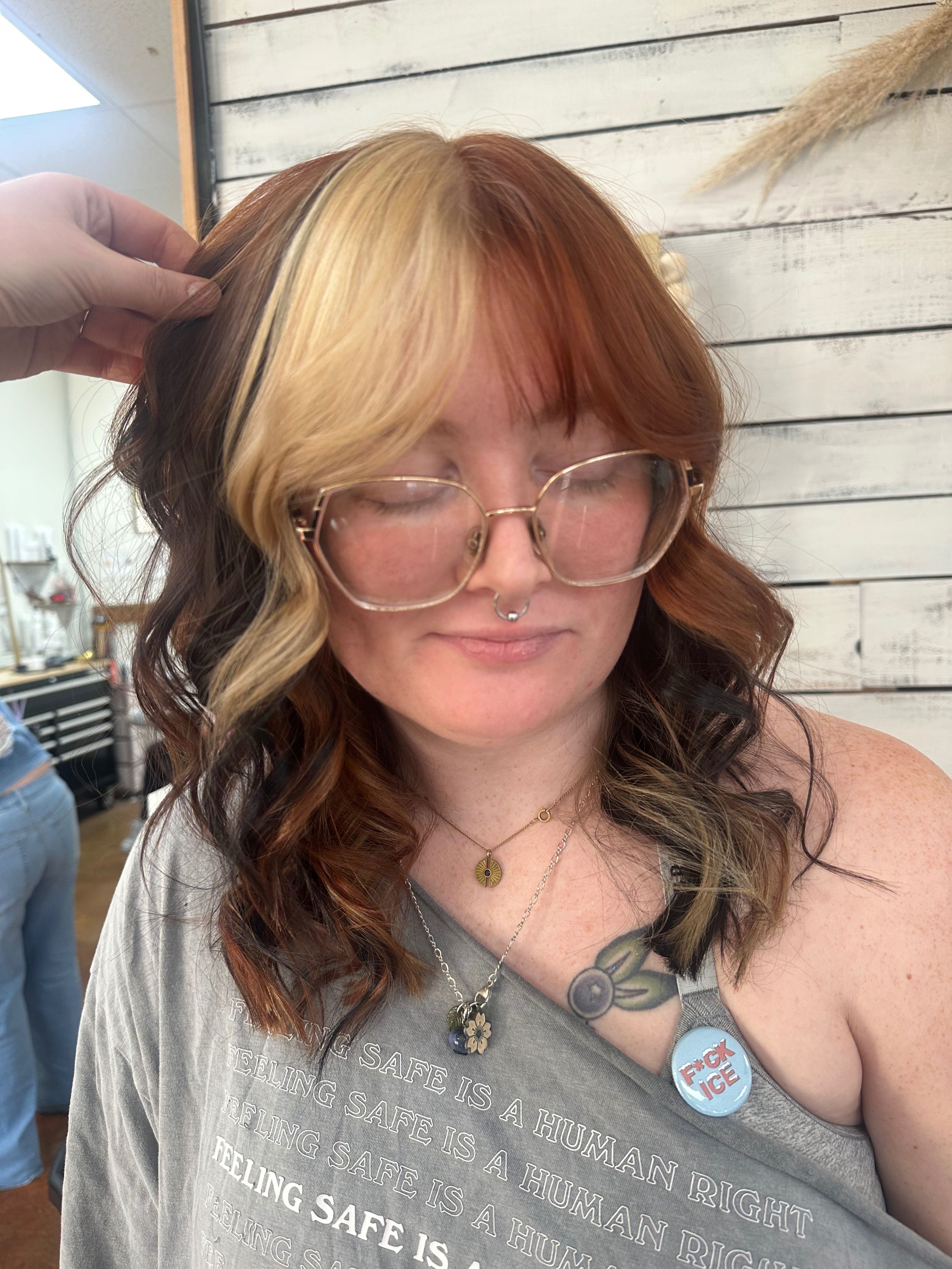 Leann Armstrong — Color Blocking ONESHOT Hair Awards entry