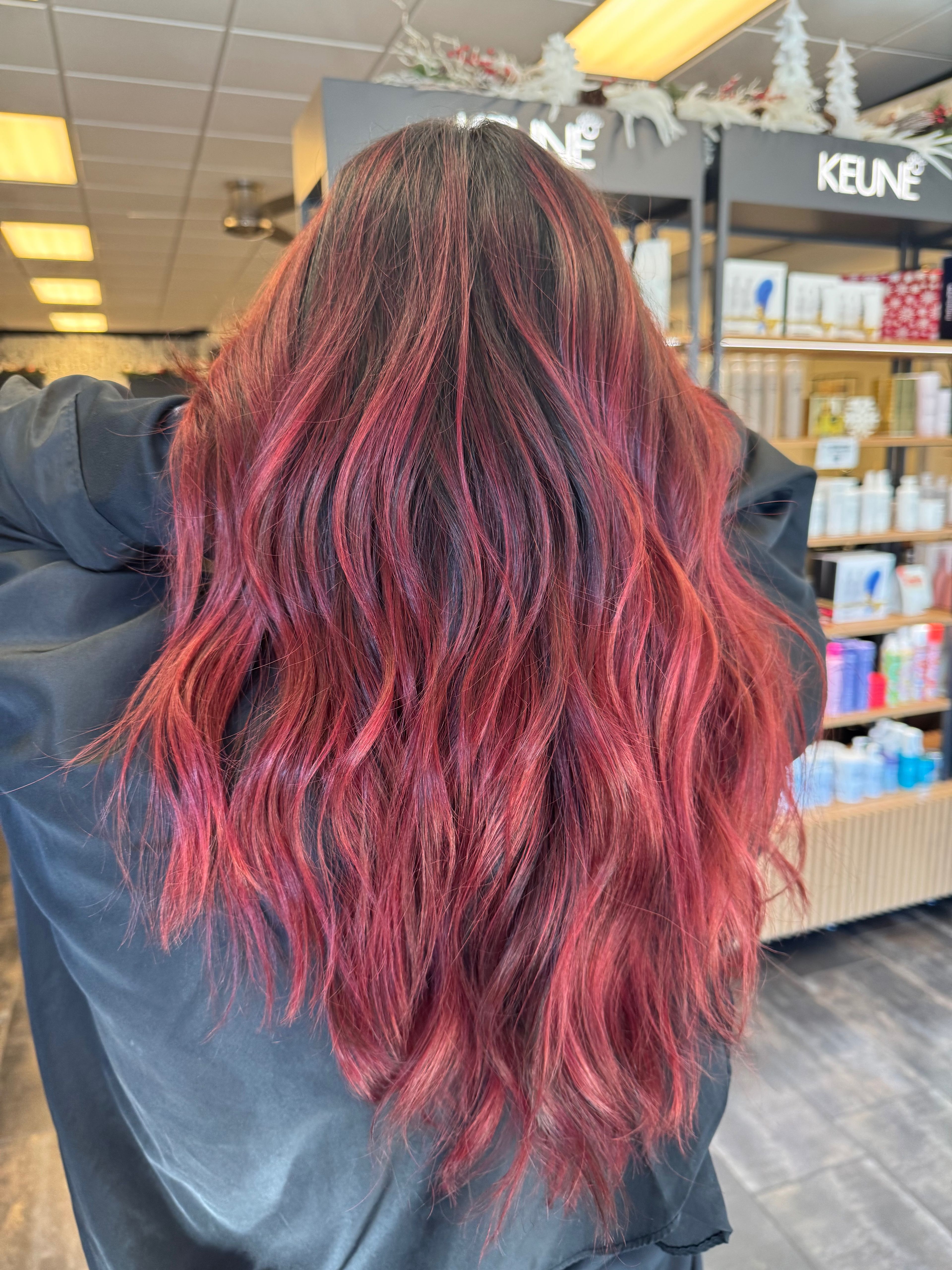 Crystal Johnson — Reds ONESHOT Hair Awards entry
