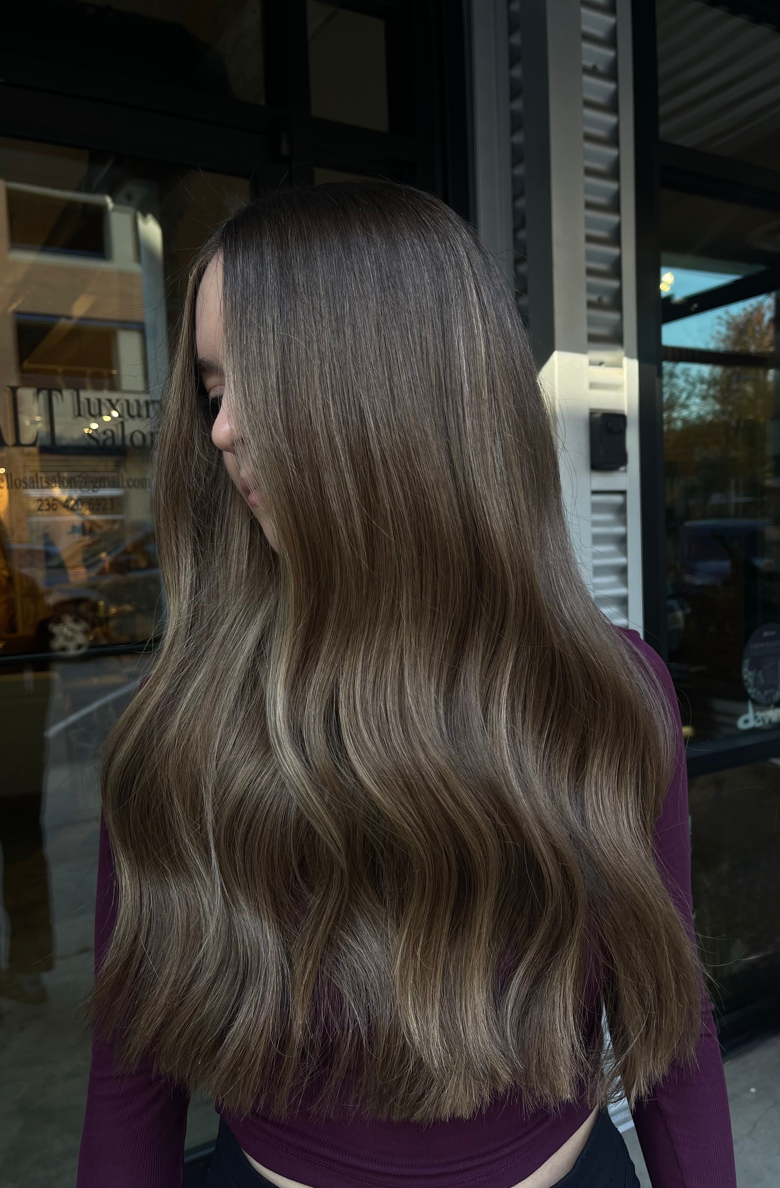 Brook Alcock — Cool Balayage ONESHOT Hair Awards entry