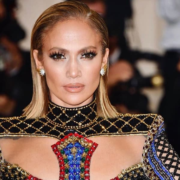 Jennifer Lopez's Sleek Wet Look For The Met Gala 2018