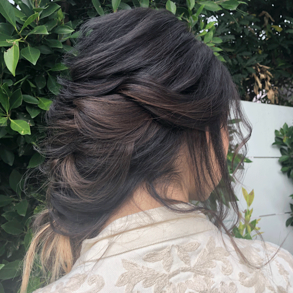 hairstyle, updo, romantic, hair extensions, twists