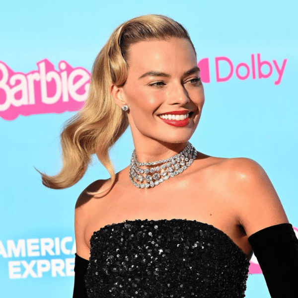 margot robbie barbie premier hair