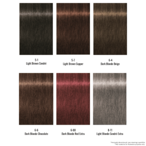 IGORA COLOR10 six new color shades on display
