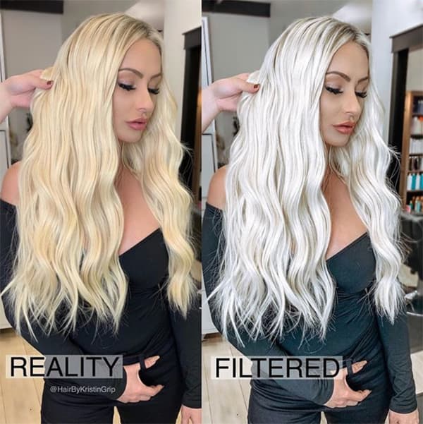 Kristin Grip @hairbykristingrip Article Instagram Versus Reality Social Media Filters Filtered Pics