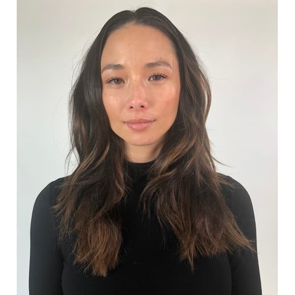 Olaplex Chad Kenyon @chadkenyon Facebook Live Caramel Highlights Chocolate Brunette Base Brown Hair Haircolor How To Healthy Subtle Dimension Dimensional Before
