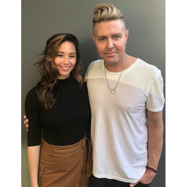 Olaplex Chad Kenyon @chadkenyon Facebook Live Caramel Highlights Chocolate Brunette Base Brown Hair Haircolor How To Healthy Subtle Dimension Dimensional