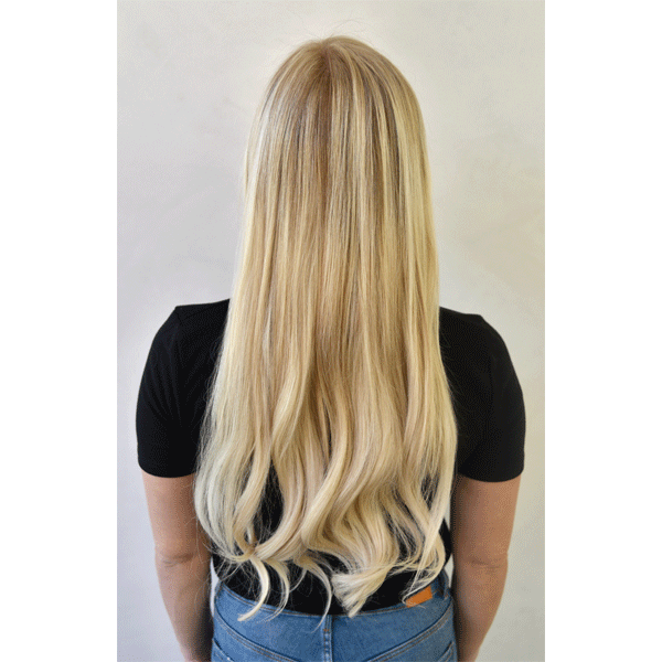 before, long hair, blonde